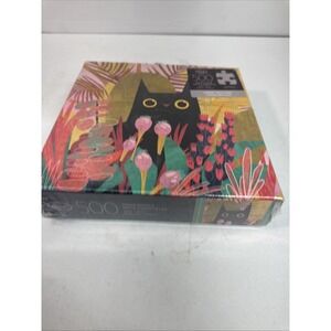 Fred 500 Piece Puzzle - Black Cat